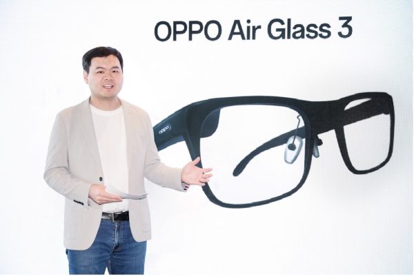 OPPO unveils new OPPO Air Glass 3 at MWC 2024, showcasing innovative initiates in the era of AI