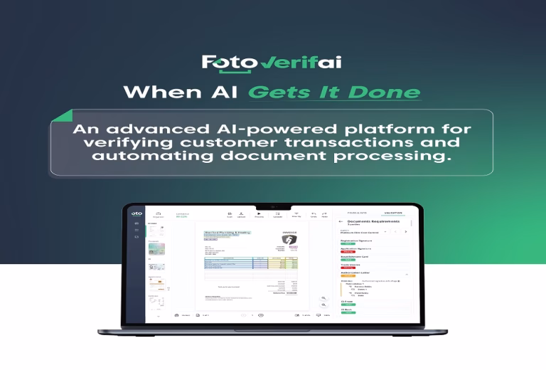 FotoVerifai Launches to Revolutionize Customer Transaction Verification with AI Innovation