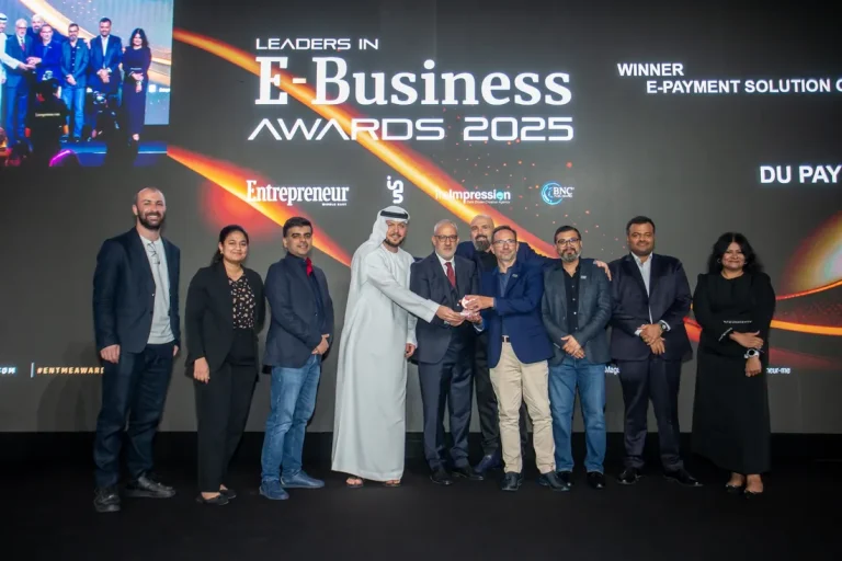 “du Pay” تحصد جائزة “أفضل حلول للدفع الإلكتروني للعام 2025”