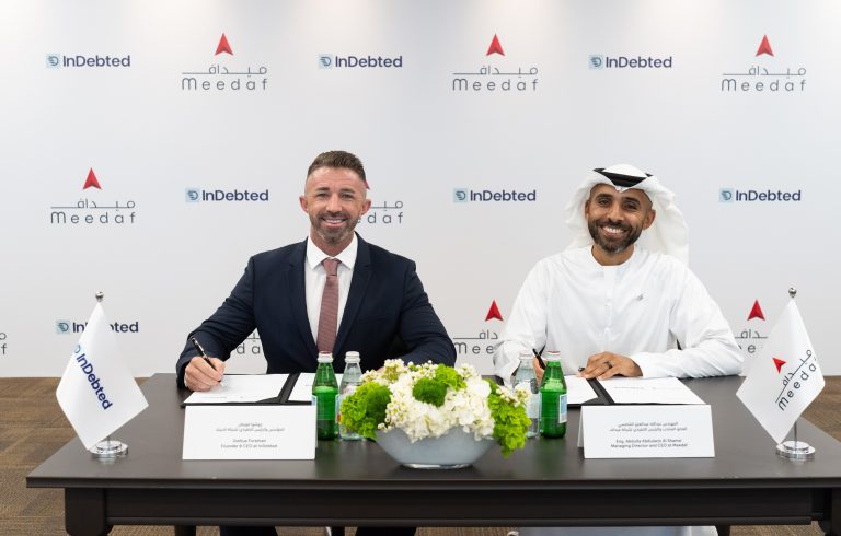 Meedaf and InDebted form strategic partnership to transform debt resolution in the UAE    