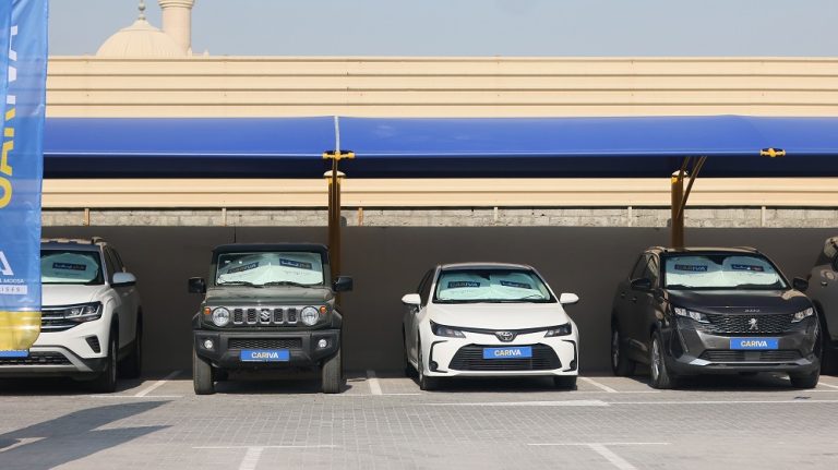 كاريفا تطلق صالة عرض مبتكرة للسيارات المستعملة متعددة العلامات في دبي،