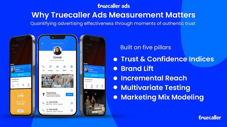 تكشف ترو كولر ( Truecaller  )  النقاب عن “عائد الاستثمار من الثقة” (ROI of Trust) – وهي مجموعة القياس الأولى المتكاملة لتتبع الانتباه، والثقة، والاطمئنان، وتأثير الإعلانات على نطاق واسع