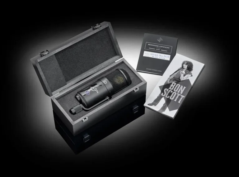 Neumann Celebrates a Rock Icon – The U 47 fet Bon Scott Edition